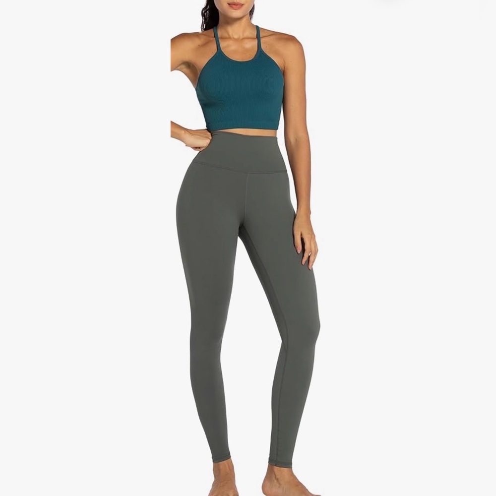 Sunzel Leggings Size Large - Dark Green